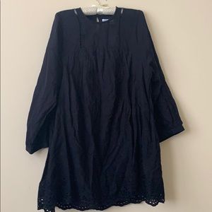 Black romper from Urban Outfitters